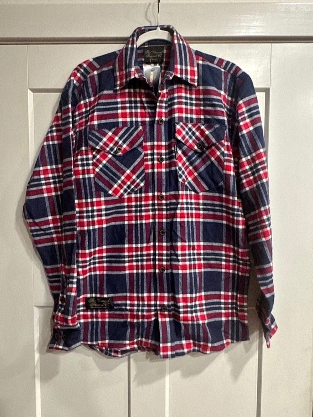 The Vermont Flannel Co. Plaid Flannel Button Down Small